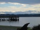 You can fish right off the dock!