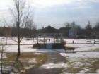 The Gazebo at Burlington Common in Winter