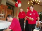 Feeding the masses at the Crystal Lake Community Ban concert at Del Webb Sun City Huntley.