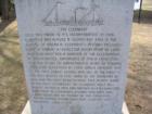 Monument near village Hall - Clermont