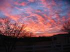Beautiful sunrise in the Austin area.