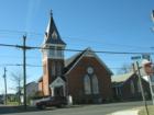 Church on Main Street in Lovettsville.