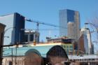 Ongoing construction of a growing city