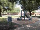 Cinco Ranch exercise stations that are placed around the sm. .56 mile lake in South Lake.  They each feature instructions on how to use them.  The total mileage around the 2 lakes in South Lake is 1.82 miles