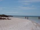 Walkers enjoying the North End of Bonita Beach