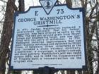 Grist Mill historical marker