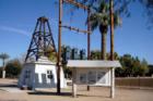 Visit Sahuaro  Ranch Near Glendale Library on 59th ave close to Brown.  This Historic Well house Recreation captures the important of Water to the Desert