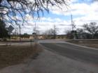 Where 535 crosses over the rail line in Rosanky