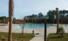 One of the two pools at Wild Wing