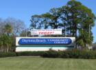 Entrance sign at DBCC