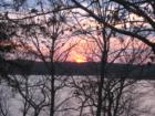 Winter Sunrise in Shell Knob, MO on Table Rock Lake