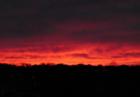 Sunrise Over Cooksville, Maryland in the western part of Howard County not far from Columbia and Ellicott City.