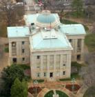 The State Capitol building from The Cardinal Club on the 28th Floor of the Wachovia Bldg.