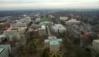 Great view of Raleigh from The Cardinal Club on the 28th floor of the Wachovia Building.