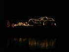 Home in Countryside Glen subdivision of Hawthorn Woods lit up around the Holidays.