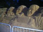 Myrtle Beach Republican Candidates Sand Sculpture