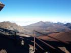 From the visitors center at Haleakala