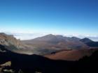 Haleakala crater looks like the surface of the moon.