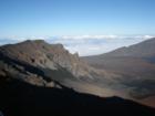 The rim of the crater
