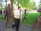 Hey Who's that? It's the closest i will come to running Bloomsday a local marathon here in Spokane . www.TeamQuintana.com