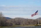 Delaware Water Gap Area.  Just a couple mins north of Mt Bethel area.  Just need to get a shot of the huge American Flag and the view....for you.