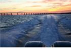 Boating on the Santa Rosa Sound at Sunset