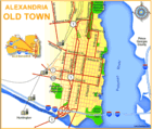 Alexandria Old Town with historic homes and shops on the Potomac River in Northern Virginia.  Copyright 2006 Lenn Harley