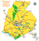 Frederick is the County Seat for Frederick County, MD.  Copyright 2006 Lenn Harley