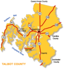 Easton in Talbot County, MD.  Popular Eastern Shore resort community on the Chesapeake Bay.  Copyright 2006 Lenn Harley