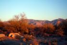 Beautiful city and mountain views near Saguaro Ranch