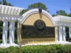 Las Palmas front entry sign