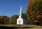 Martha Mary Chapel - the perfect fall day in Sudbury.