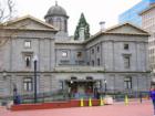 Pioneer Court House located in Downtown Portland on 6th avenue across from Pioneer Court House Square