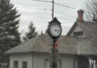 Oradell New Jersey Train Station Clock