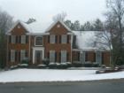 Beautiful picture of a snow capped home in the Kensington Subdivision during our recent winter weather event (January 19, 2009).
