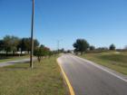 Sherman Hills Boulevard between the 10th and 11th holes. Entrance to Sherman Hills.