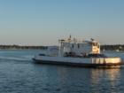 The North Ferry from Greenport Village to Shelter Island.  Great way to explore Shelter Island by bicycle as a walk on or drive the car and visit Sag Harbor or many of the Shelter Island beach attractions.