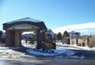 Entrance to the Heritage Estates Gated Community in Lone Tree