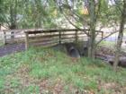 One of many walking bridges in Englewood Park. Despite being a smaller park, it is still a nice walk.