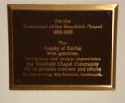 Wakefield Chapel 100 year anniversary dedication. ©2008.  All rights reserved.  Cindy Jones
      
      
      