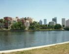 Art Center Lofts from across river