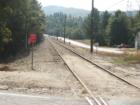 railroad tracks are the Central NH Snowmobile Association Major corridor