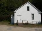 historic society building next to the ballfield 