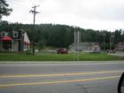 Business district one side