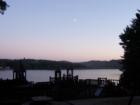 Sunset at Devil Lake can be as wonderful as anywhere on Earth when the weather is as clear as it was this night.