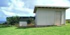 a water tank in Hoolawa Maui - part of Haiku Maui - an off grid north shore neighborhood