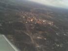 Austin from the air after take off at AIBA