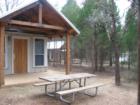 Waterfront rental cabins at South Shore of Lake Bastrop