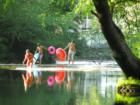 This Photo was taken in The Enchanted Valley Park on The Hiawassee River. Great retirement park consisting of park models and ownership  of lots.