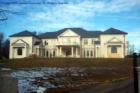 Unfinished home on River Road, Potomac, Maryland